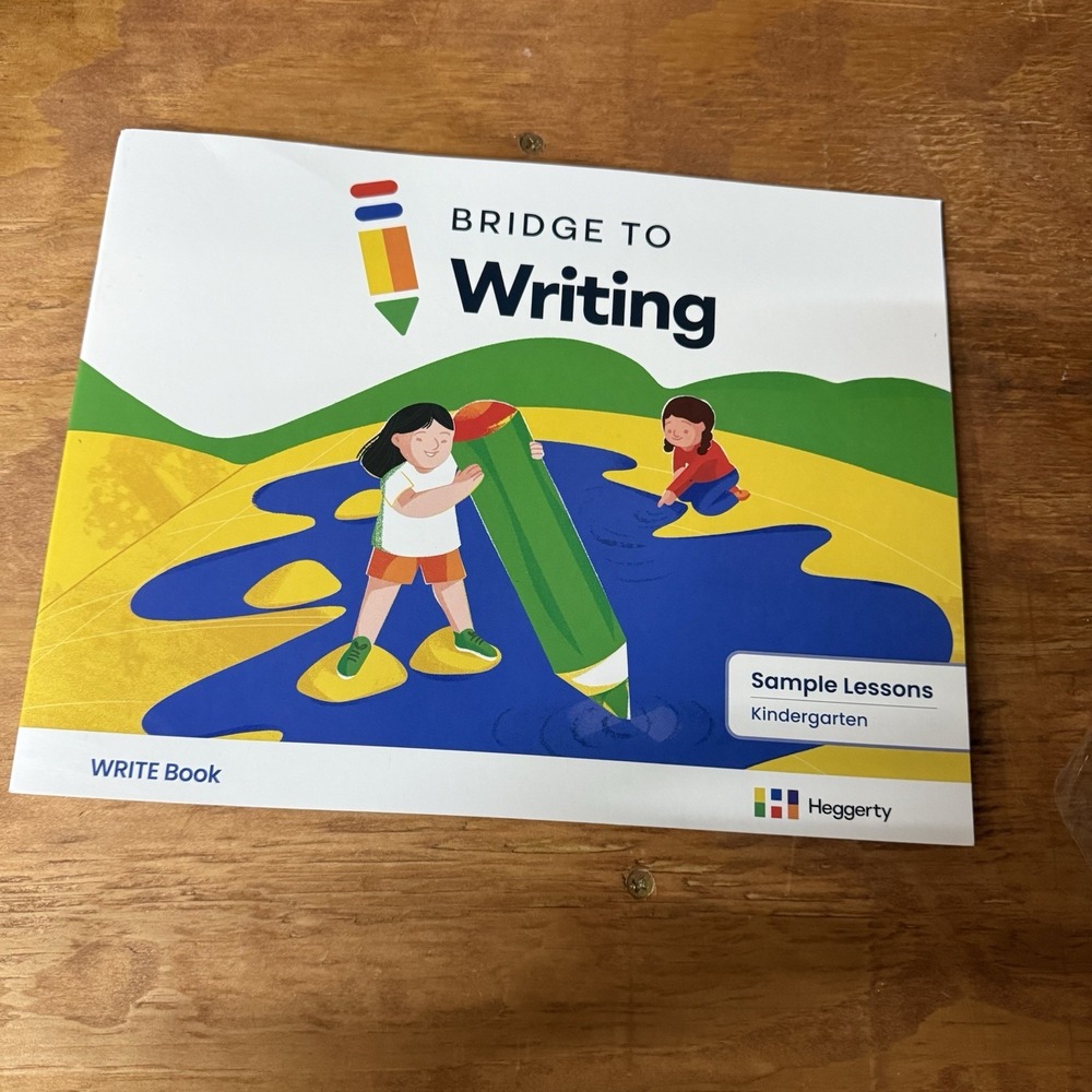 Heggerty Bridge To Writing Kindergarten Sample Workbook